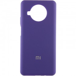 Чохол для Xiaomi Mi 10T Lite / Redmi Note 9 Pro 5G Silicone Cover Full Protective (AA) (Фіолетовий / Purple)