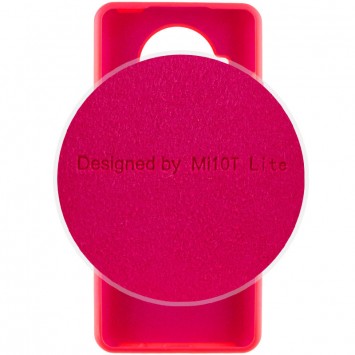 Чехол Silicone Cover Full Protective (AA) для Xiaomi Mi 10T Lite / Redmi Note 9 Pro 5G, (Розовый / Barbie pink) - Чехлы для Xiaomi Mi 10T Lite / Redmi Note 9 Pro 5G - изображение 2