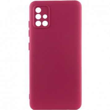 Бордовый Чехол Lakshmi Full Camera (A) для Samsung Galaxy A51 - Silicone Cover