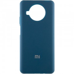 Чохол для Xiaomi Mi 10T Lite / Redmi Note 9 Pro 5G Silicone Cover Full Protective (AA) (Синій / Cosmos blue)