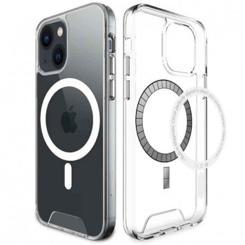 Прозрачный чехол TPU Space Case с MagSafe для Айфона 13 мини