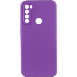Чехол Silicone Cover Lakshmi Full Camera (A) для Xiaomi Redmi Note 8T, Фиолетовый/Purple