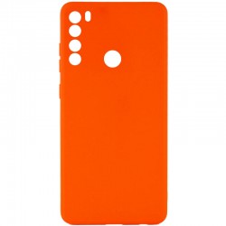 Силиконовый чехол Candy Full Camera для Xiaomi Redmi Note 8, Оранжевый / Orange