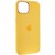 Чехол Silicone Case Metal Buttons (AA) для Apple iPhone 12 Pro/12 (6.1"), Желтый / Sunglow