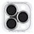 Захисне скло Metal Classic на камеру iPhone 15 Pro / 15 Pro Max, Срібний / Silver