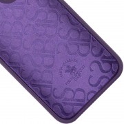 Шкіряний чохол Polo Santa Barbara для Apple iPhone 14 Pro Max (6.7"), Purple