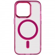 Чехол TPU Iris with MagSafe для iPhone 13 Pro Max (6.7"), Бордовый
