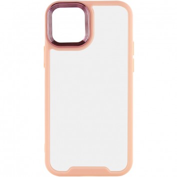 Чехол для Айфон 11 Про Макс (6.5") TPU+PC Lyon Case в розовом цвете