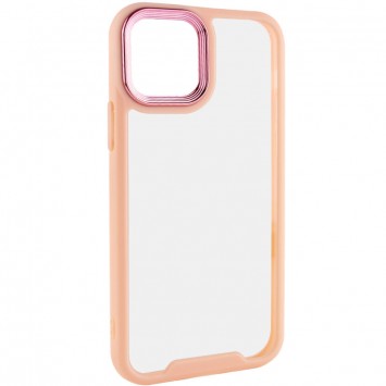 Чехол для iPhone 11 Pro Max, розового цвета, модель TPU+PC Lyon Case