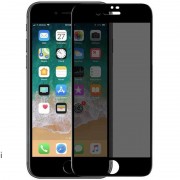 Захисне скло антишпигун для iPhone 7 / 8 / SE (2020) - Privacy 5D (full glue), Чорний