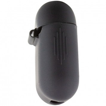 Силіконовий футляр New з карабіном для навушників Airpods 1/2 (Чорний/Black) - Apple AirPods - зображення 4 