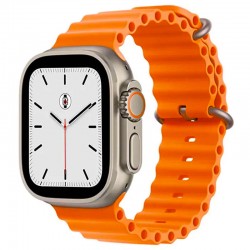 Ремешок Ocean Band для Apple watch 42mm/44mm/45mm/49mm, Оранжевый / Persimmon