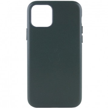 Зелений шкіряний чохол Leather Case (AA Plus) для iPhone 11 Pro