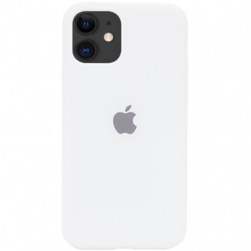 Білий силіконовий чохол Full Protective (AA) для iPhone 11