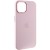 Чехол Silicone Case Metal Buttons (AA) для Apple iPhone 12 Pro Max (6.7"), Розовый / Chalk Pink