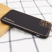 Шкіряний чохол для Apple iPhone 12 Pro Max - Xshield (Чорний / Black)