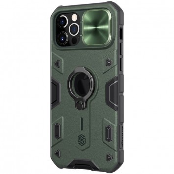 Чехол Nillkin CamShield Armor для Apple iPhone 12 Pro Max (6.7"") из TPU и PC материала с шторкой на камеру