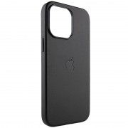 Кожаный чехол Leather Case (AAA) with MagSafe для Apple iPhone 13 Pro Max (6.7"), Midnight