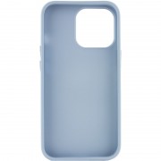 TPU чохол для Apple iPhone 13 Pro Max (6.7"") - Bonbon Metal Style (Блакитний / Mist blue)