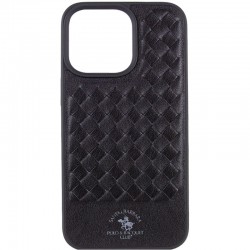 Кожаный чехол Polo Santa Barbara для Apple iPhone 13 Pro (6.1"") Black