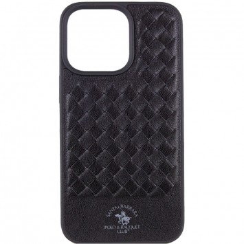 Polo Santa Barbara Black Leather Case for Apple iPhone 13 Pro (6.1")