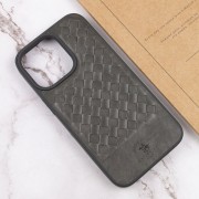 Кожаный чехол Polo Santa Barbara для Apple iPhone 13 Pro (6.1"") Grey