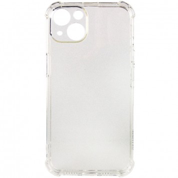 Прозрачный TPU чехол GETMAN Ease logo для iPhone 13 mini с усиленными углами