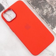 Чехол Silicone Case Metal Buttons (AA) для Apple iPhone 13 (6.1"), Красный / Red