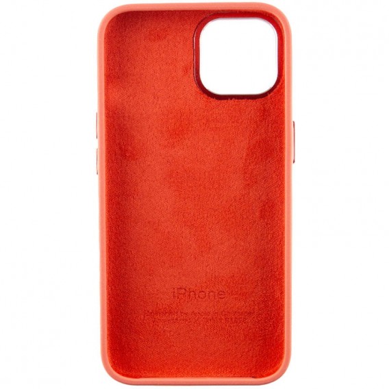 Чохол Silicone Case Metal Buttons (AA) для Apple iPhone 13 (6.1"), Рожевий / Pink Pomelo