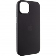 Чохол Silicone Case Metal Buttons (AA) для Apple iPhone 13 (6.1"), Чорний / Black