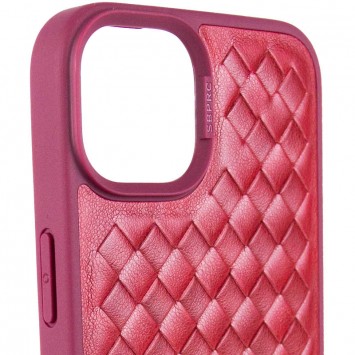 Кожаный чехол для Apple iPhone 14 Plus (6.7"") - Polo Santa Barbara Red - Чехлы для iPhone 14 Plus - изображение 3