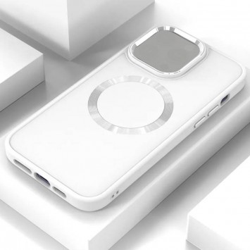TPU чохол Bonbon Metal Style with MagSafe для iPhone 14 Plus, Білий / White - Чохли для iPhone 14 Plus - зображення 1 
