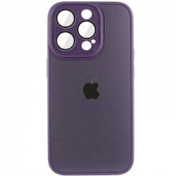 Чехол TPU+Glass Sapphire Midnight для iPhone 14 Pro Max, Фиолетовый / Deep Purple