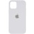 Чохол для iPhone 14 Pro Max - Silicone Case Full Protective (AA), Білий / White