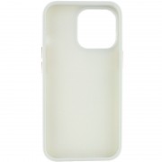 TPU чохол для Apple iPhone 14 Pro Max (6.7"") - Bonbon Metal Style Білий / White