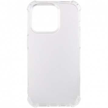 Transparent TPU case for iPhone 14 Pro Max GETMAN Ease logo with reinforced corners