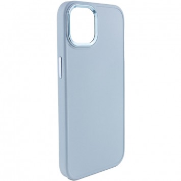 TPU protective case for iPhone 14 - Bonbon Metal Style in Mist Blue color
