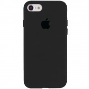 Чехол Silicone Case Full Protective (AA) для Apple iPhone SE 2 / 3 (2020 / 2022) / iPhone 8 / iPhone 7, Серый/Dark Grey