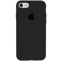 Чохол Silicone Case Full Protective (AA) для iPhone SE 2 / 3 (2020 / 2022) / iPhone 8 / iPhone 7, Сірий / Dark Grey