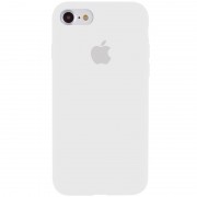 Чохол Silicone Case Full Protective (AA) для iPhone SE 2 / 3 (2020 / 2022) / iPhone 8 / iPhone 7, Білий / White