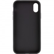 TPU чехол для Apple iPhone XS Max (6.5"") - Bonbon Metal Style (Черный / Black)