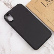 TPU чохол для Apple iPhone XS Max (6.5"") - Bonbon Metal Style (Чорний / Black)