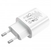 Блок швидкої зарядки для Apple iPhone Hoco N22 Jetta PD25W Білий