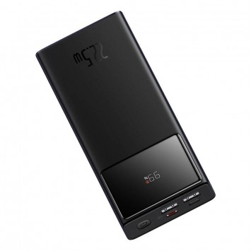 Чорний портативний зарядний пристрій Baseus Star-Lord Digital Display 22.5W 20000mAh