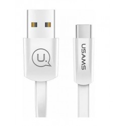 Дата кабель USAMS US-SJ200 USB to Type-C 2A (1.2m), Білий