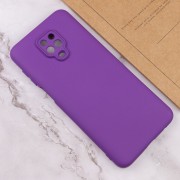 Чехол Silicone Cover Lakshmi Full Camera (A) для Xiaomi Redmi Note 9s / Note 9 Pro / Note 9 Pro Max, Фиолетовый / Purple