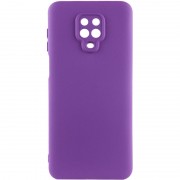 Чохол Silicone Cover Lakshmi Full Camera (A) для Xiaomi Redmi Note 9s / Note 9 Pro / Note 9 Pro Max, Фіолетовий / Purple