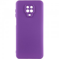 Чехол для Xiaomi Redmi Note 9s / Note 9 Pro / Note 9 Pro Max - Silicone Cover Lakshmi Full Camera (A), Фиолетовый / Purple
