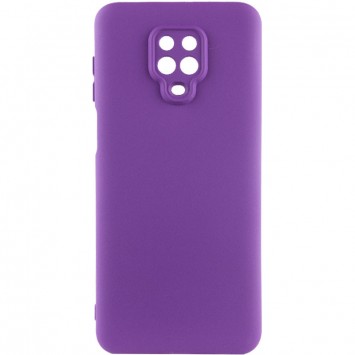 Фиолетовый силиконовый чехол Lakshmi Full Camera (A) для Xiaomi Redmi Note 9s / Note 9 Pro / Note 9 Pro Max.