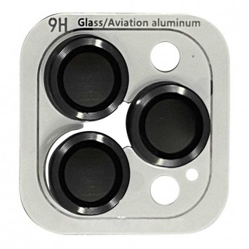 Защитное стекло на камеру для iPhone 12 Pro / 11 Pro / 11 Pro Max - Metal Classic Темно-Серый / Graphite
